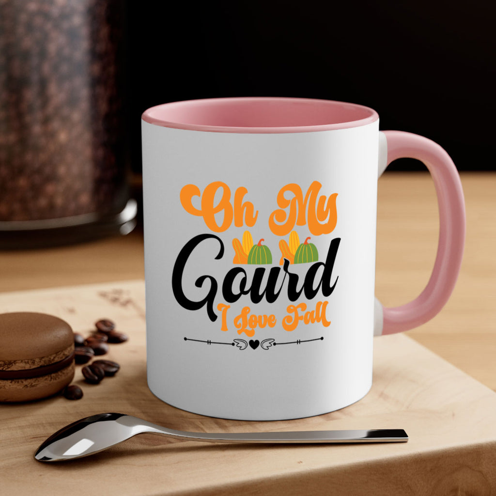 Oh My Gourd I Love Fall 457#- fall-Mug / Coffee Cup