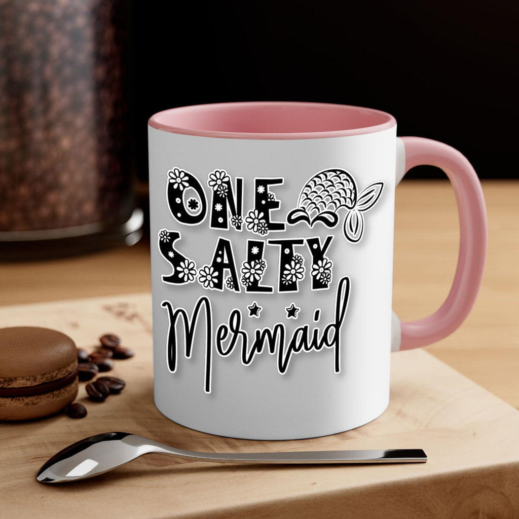 One Salty Mermaid 527#- mermaid-Mug / Coffee Cup