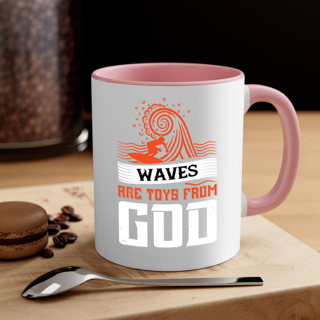 Waves are toys from God 2387#- surfing-Mug / Coffee Cup