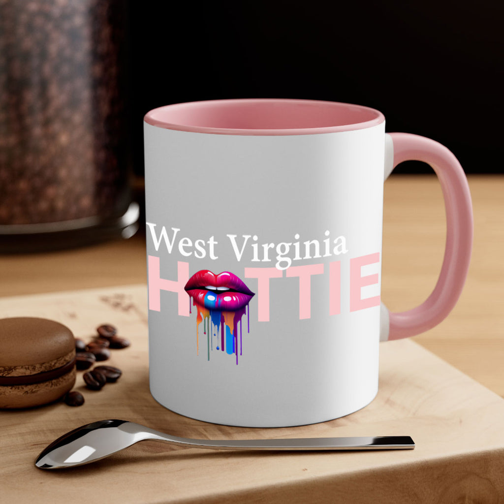West Virginia Hottie with dripping lips 122#- Hottie Collection-Mug / Coffee Cup
