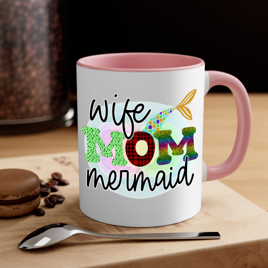 Wife Mom Mermaid 674#- mermaid-Mug / Coffee Cup