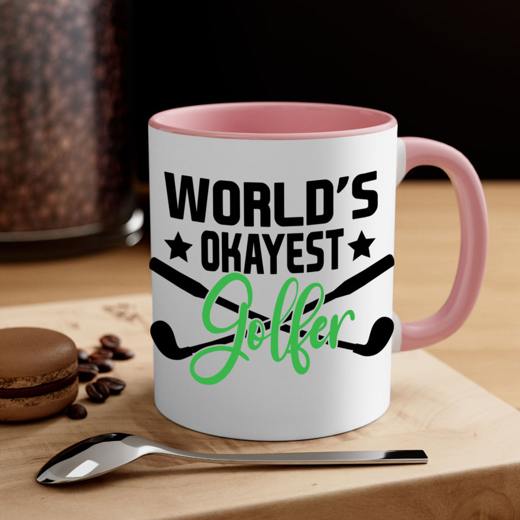 Worlds okayest golfer 27#- golf-Mug / Coffee Cup