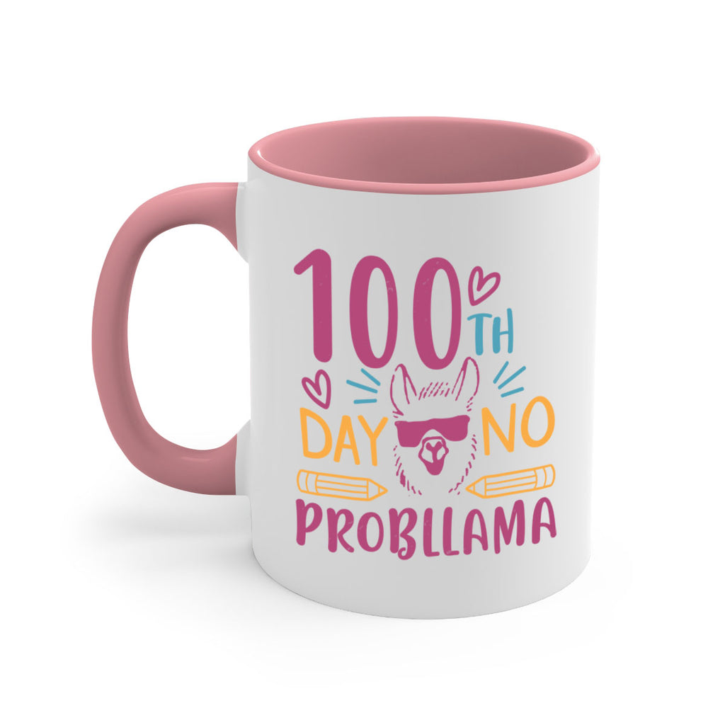 100th day no probllama 37#- 100 days-Mug / Coffee Cup