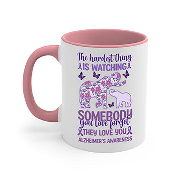AlzheimerS Awareness Purple Elephant 16#- alzheimers-Mug / Coffee Cup
