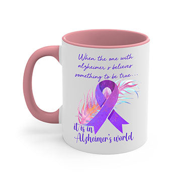 AlzheimerS Awareness Purple Ribbon 17#- alzheimers-Mug / Coffee Cup