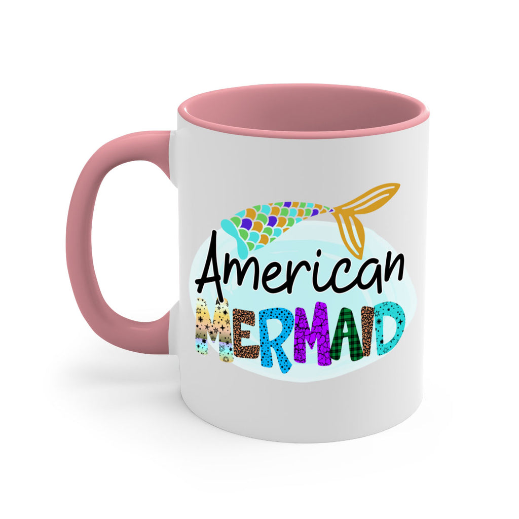 American Mermaid 14#- mermaid-Mug / Coffee Cup