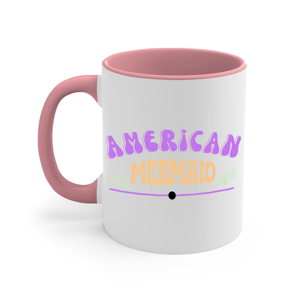 American Mermaid 16#- mermaid-Mug / Coffee Cup