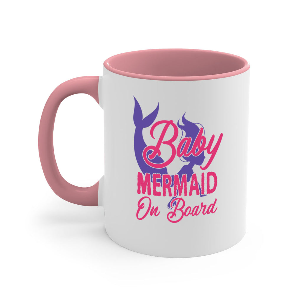 Baby Mermaid On Board 24#- mermaid-Mug / Coffee Cup