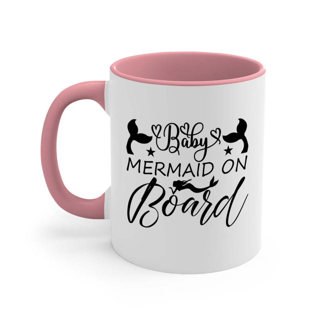 Baby mermaid on board 31#- mermaid-Mug / Coffee Cup