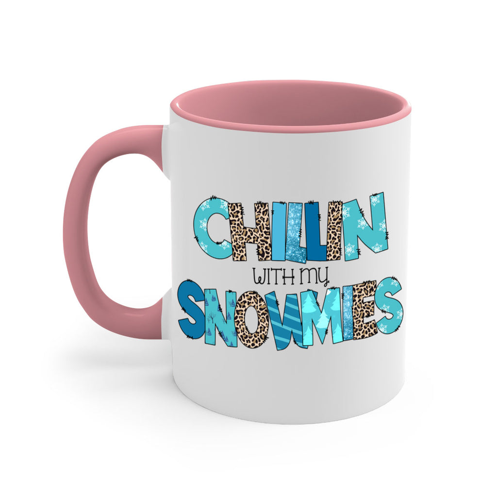 Chillin with my snowmies 43#- winter-Mug / Coffee Cup