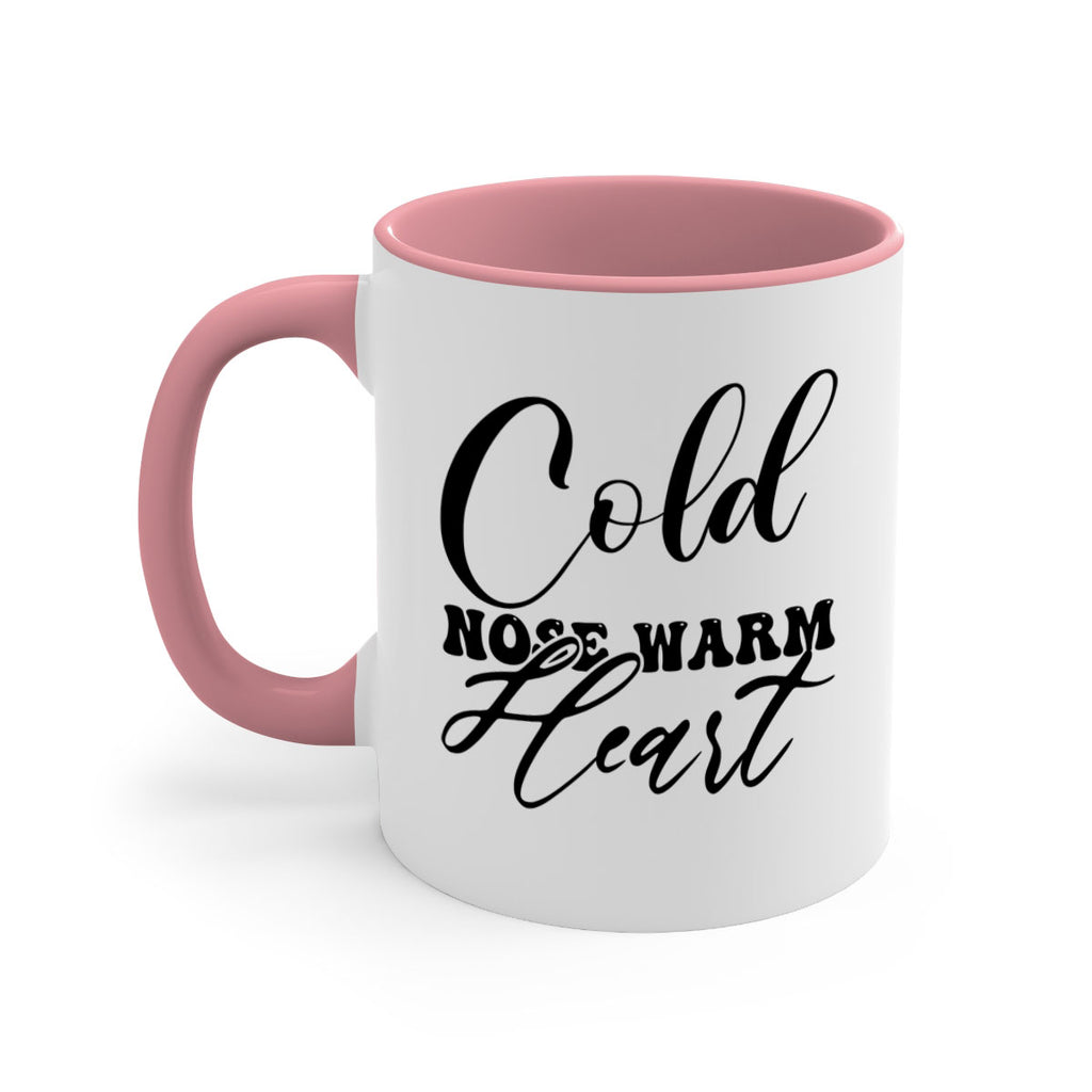 Cold nose warm heart 56#- winter-Mug / Coffee Cup