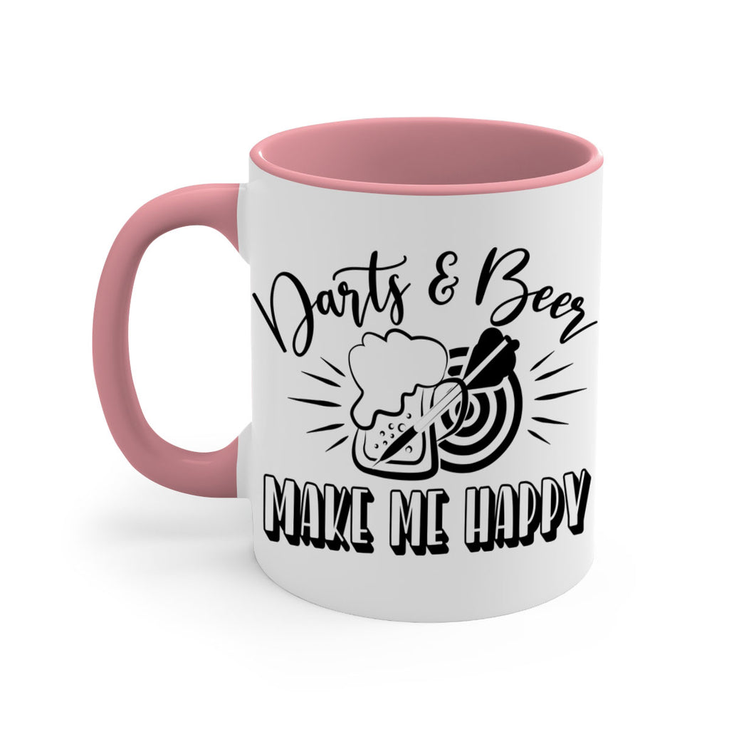Darts Beer Make me happy 1343#- darts-Mug / Coffee Cup