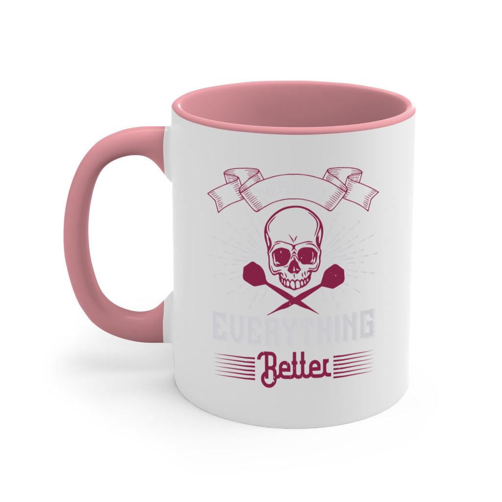 Darts Makes Everything Better 2331#- darts-Mug / Coffee Cup