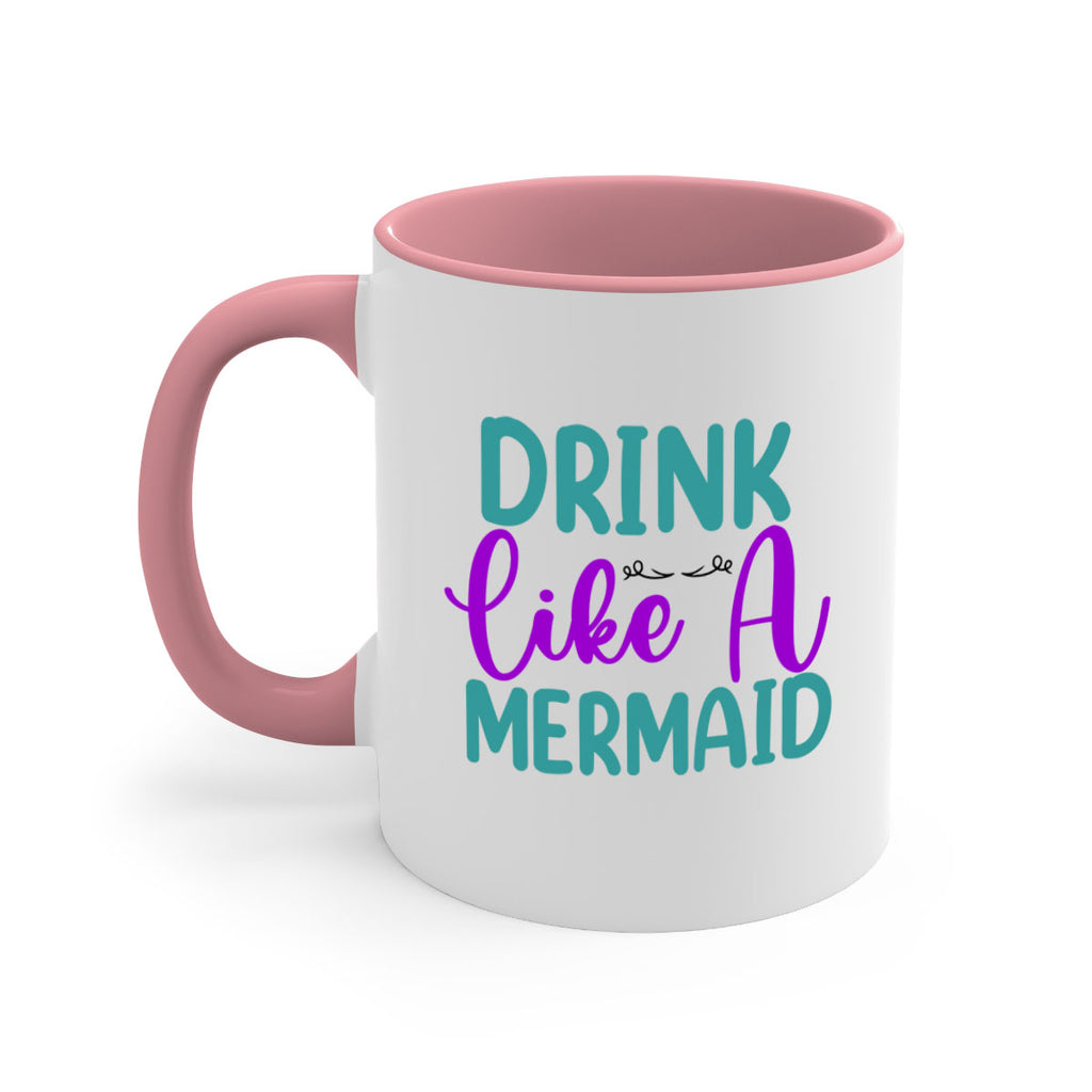 Drink Like A Mermaid 139#- mermaid-Mug / Coffee Cup