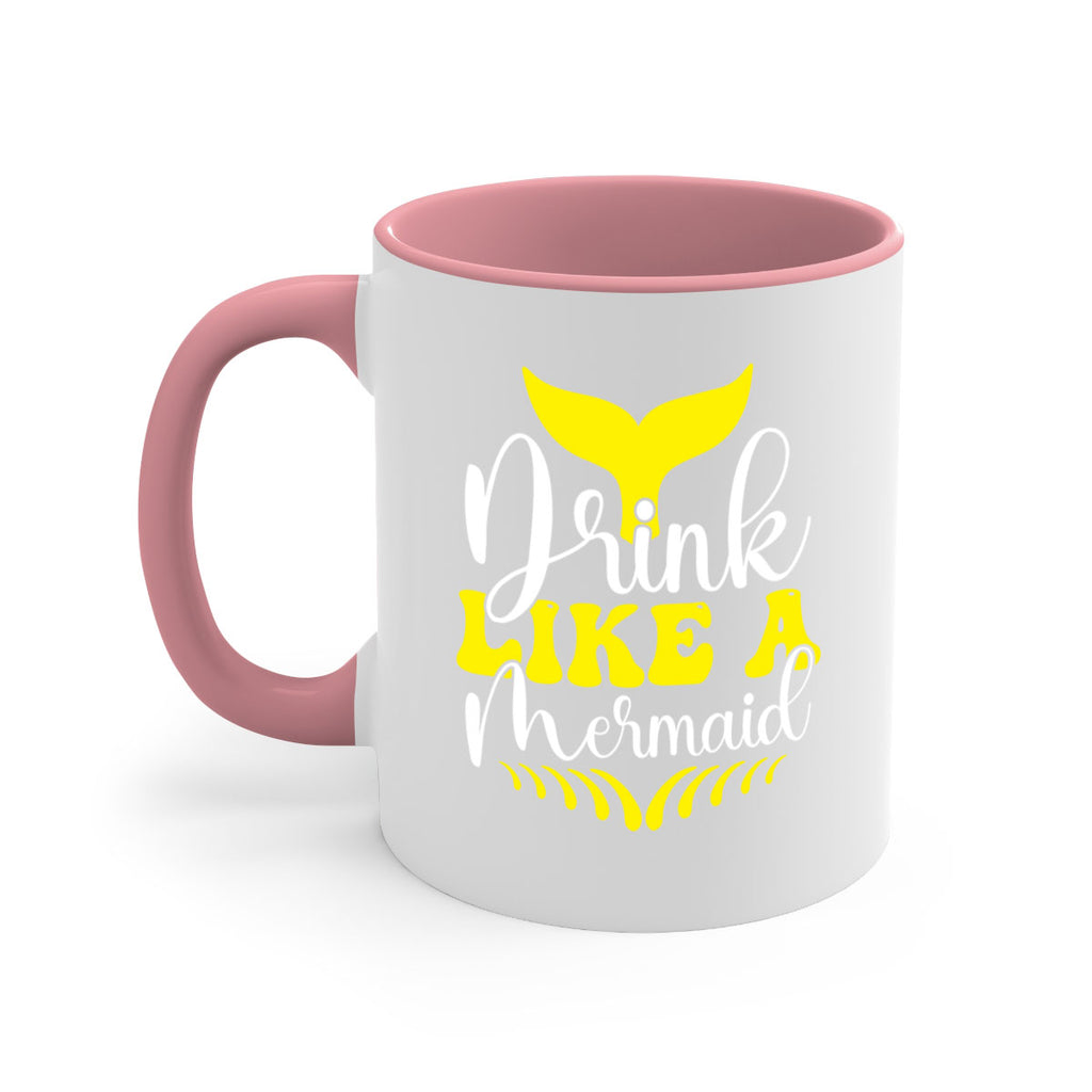 Drink Like a Mermaid 138#- mermaid-Mug / Coffee Cup
