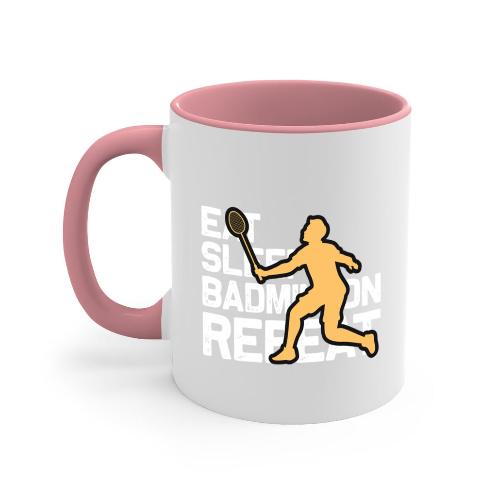 Eat 1286#- badminton-Mug / Coffee Cup