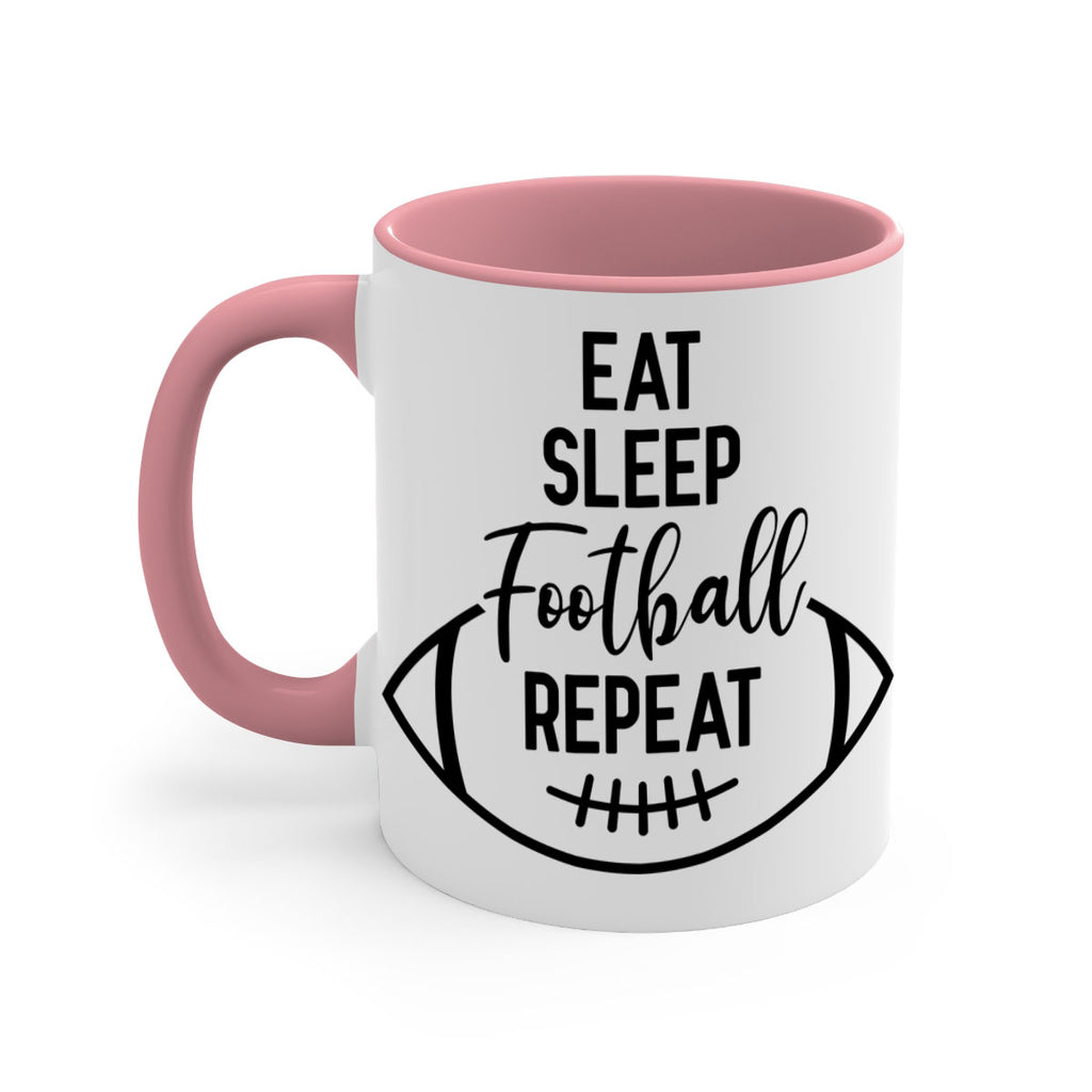 Eat Sleep Football Repeat 1313#- football-Mug / Coffee Cup