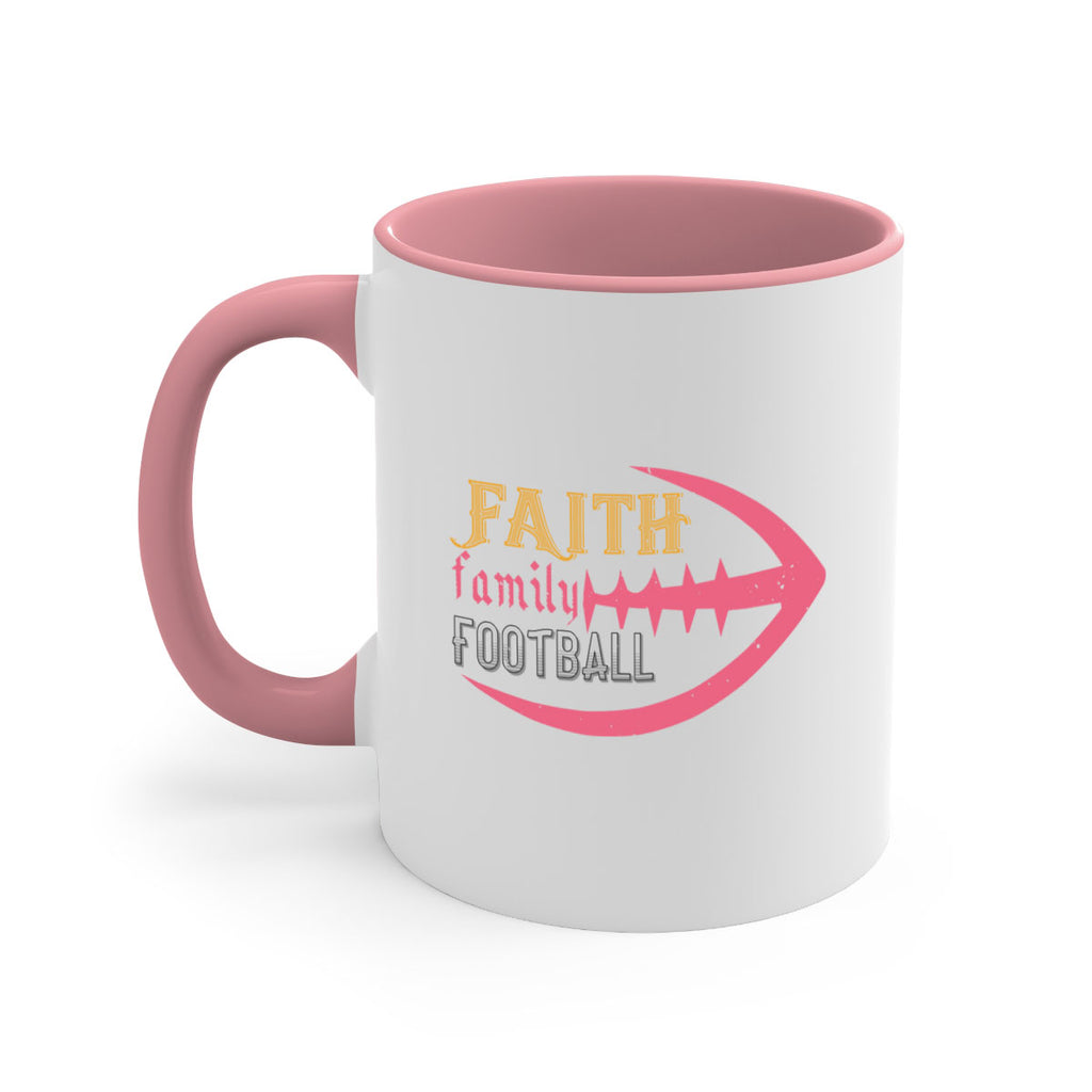 Faith family football 1257#- football-Mug / Coffee Cup