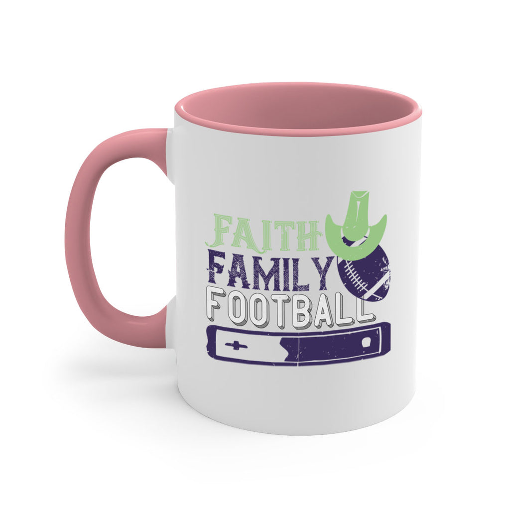Faith family football 1258#- football-Mug / Coffee Cup