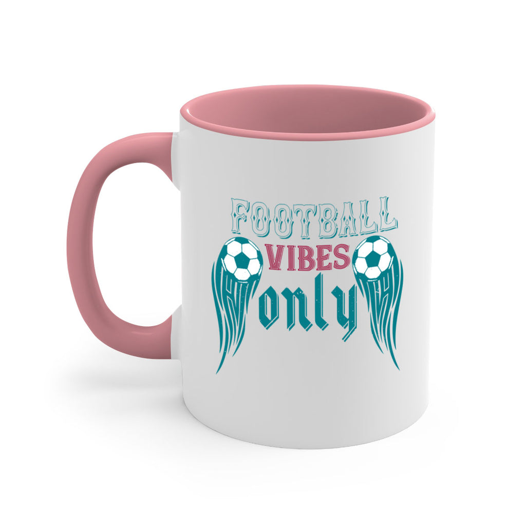 Football vibes only 1232#- football-Mug / Coffee Cup