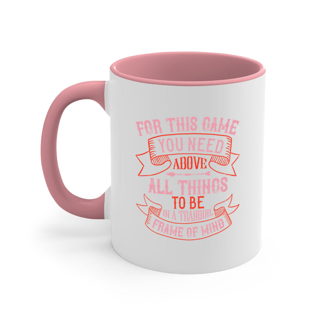 For this game you need above all things to be in a tranquil frame of mind 2349#- golf-Mug / Coffee Cup