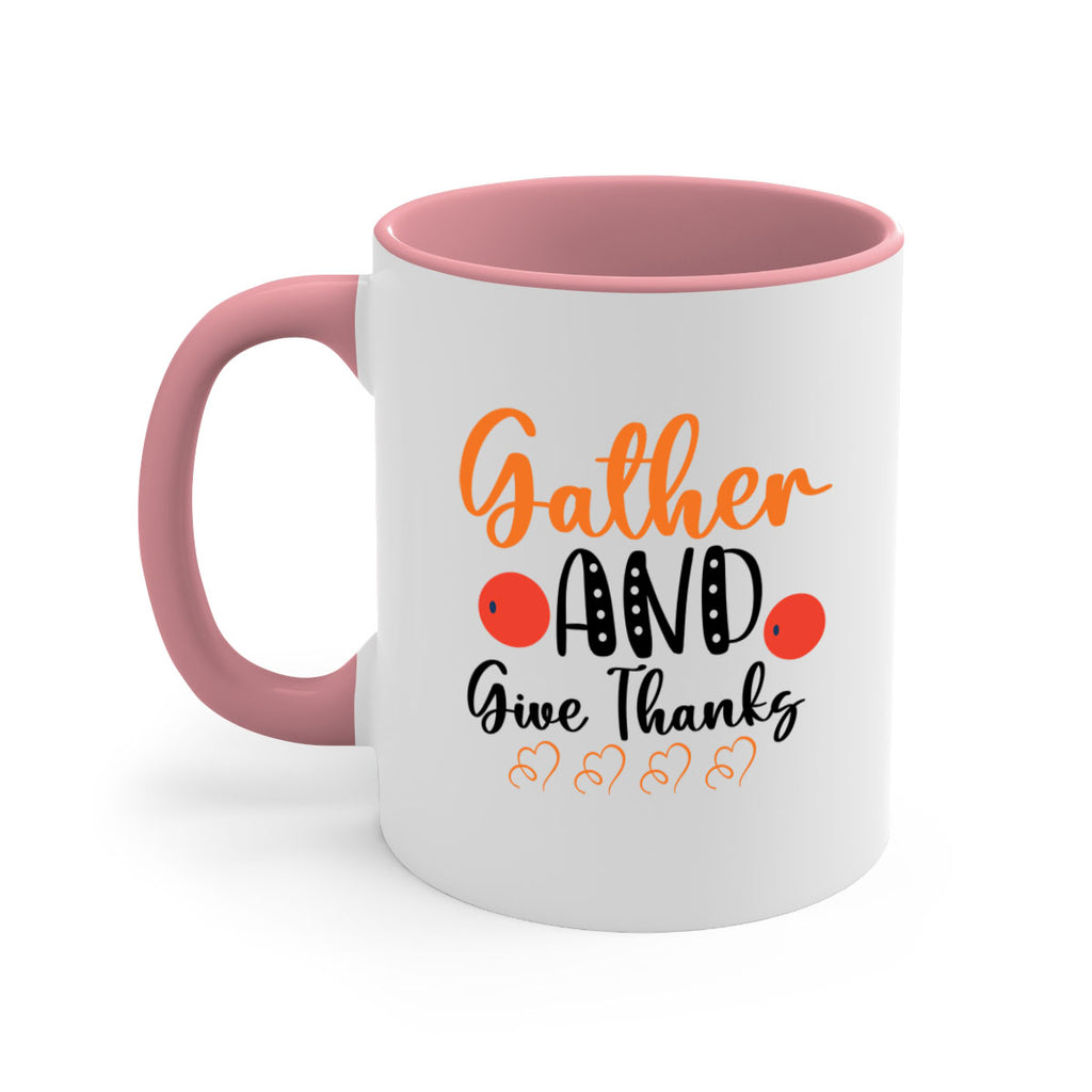 Gather And Give Thanks 188#- fall-Mug / Coffee Cup