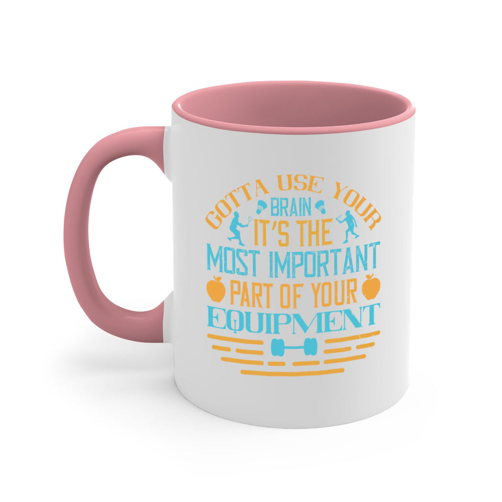 Gotta use your brain it’s the most important part of your equipment 1206#- ski-Mug / Coffee Cup