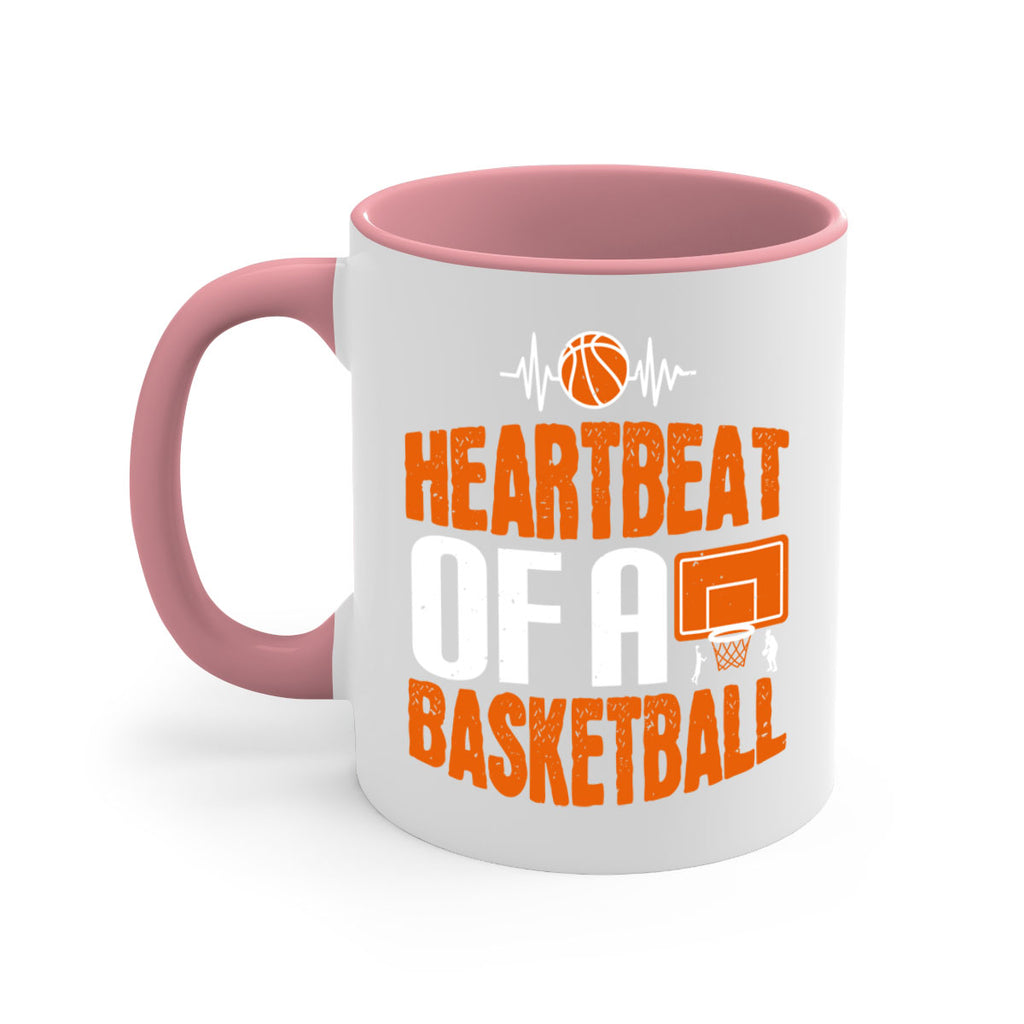 Heartbeat of a basketball 2298#- basketball-Mug / Coffee Cup