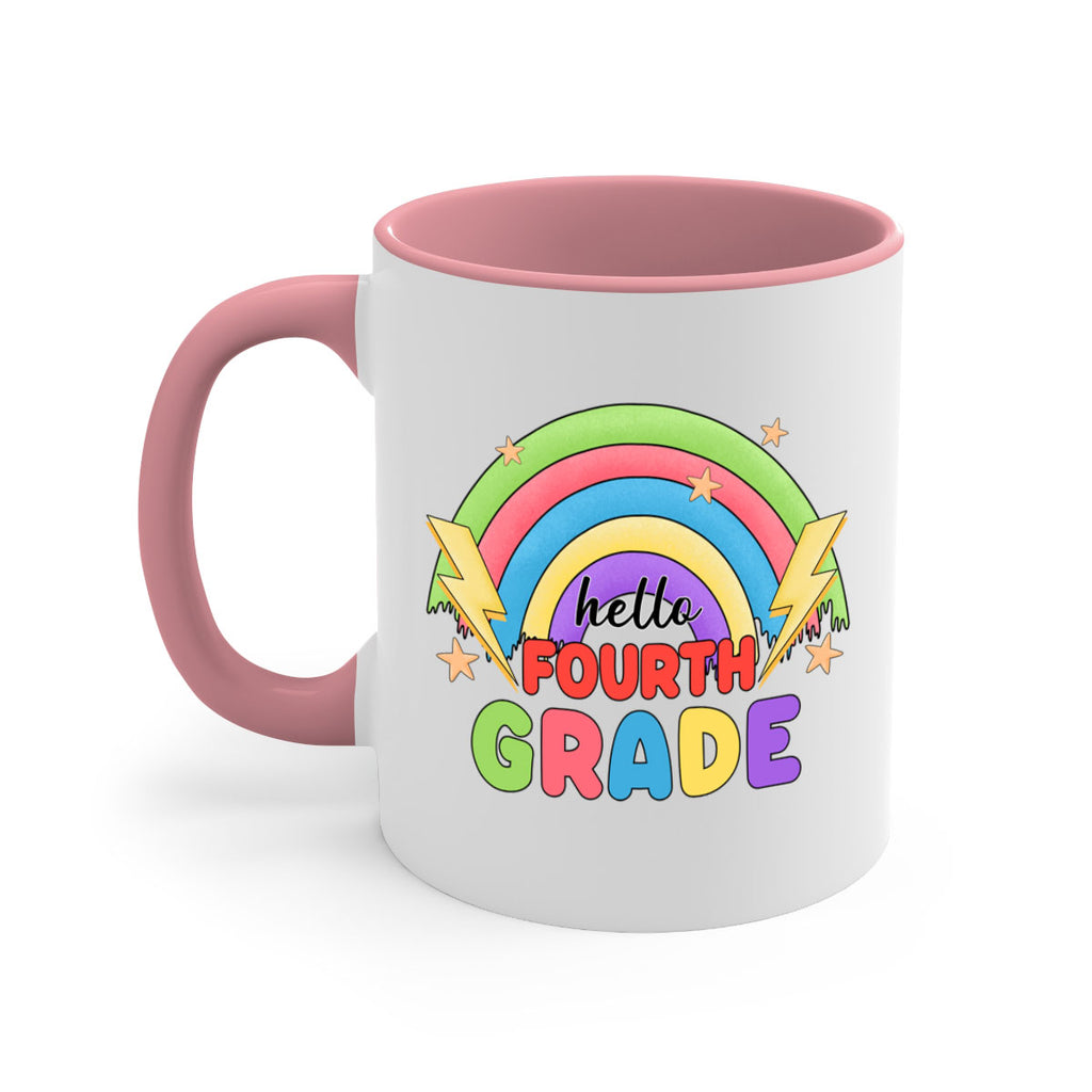 Hello 4th Grade Rainbow 13#- 4th grade-Mug / Coffee Cup