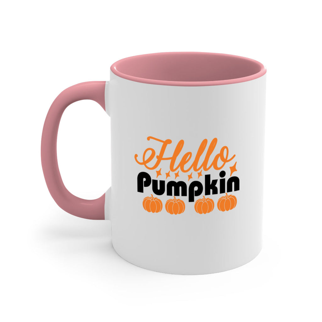 Hello Pumpkin 292#- fall-Mug / Coffee Cup