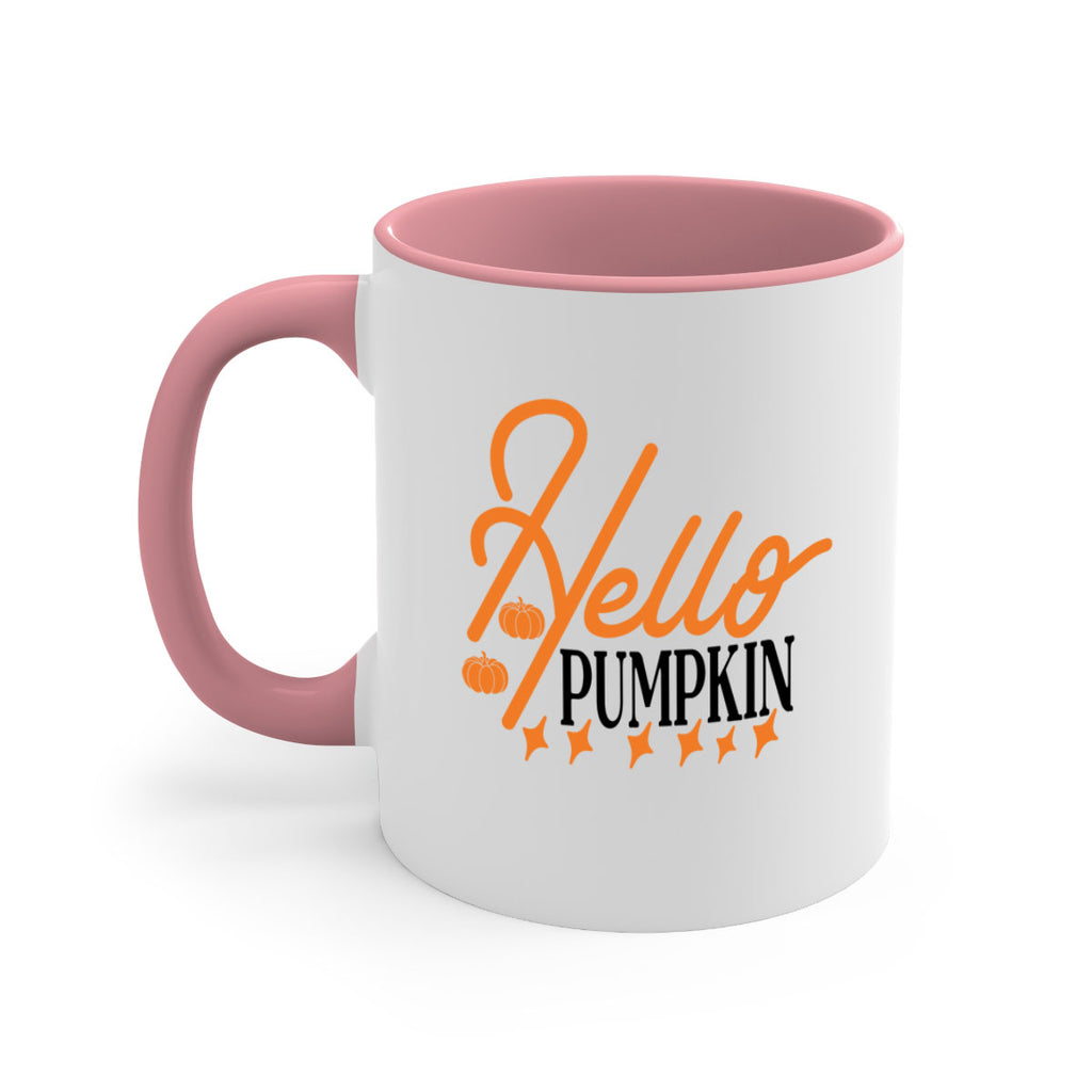Hello Pumpkin 293#- fall-Mug / Coffee Cup