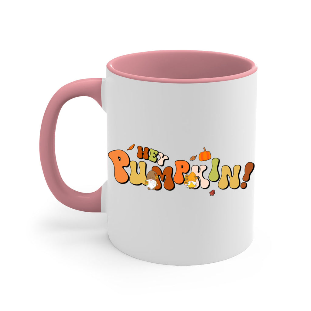 HeyPumpkinFallGnome 313#- fall-Mug / Coffee Cup