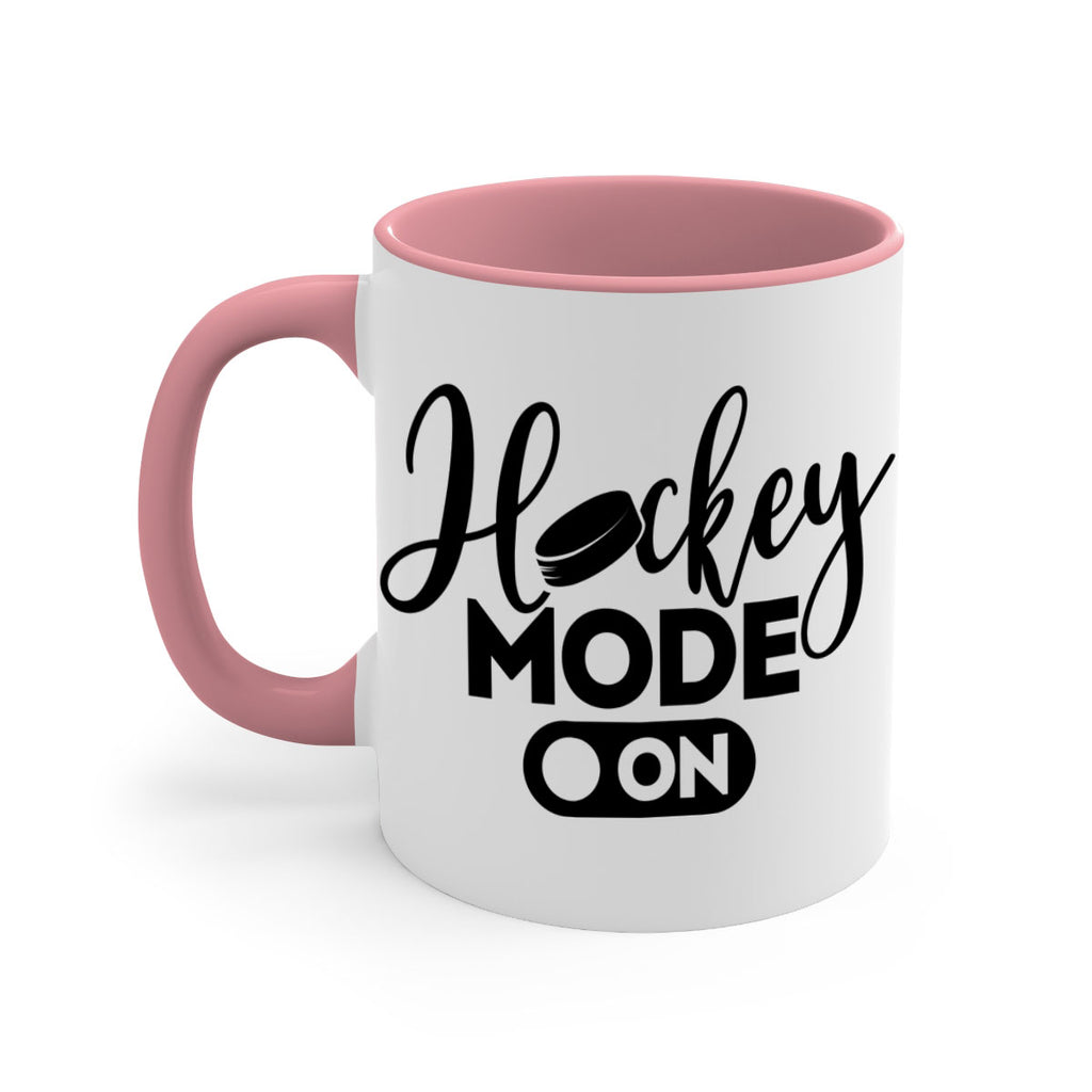 Hockey mode On 1187#- hockey-Mug / Coffee Cup