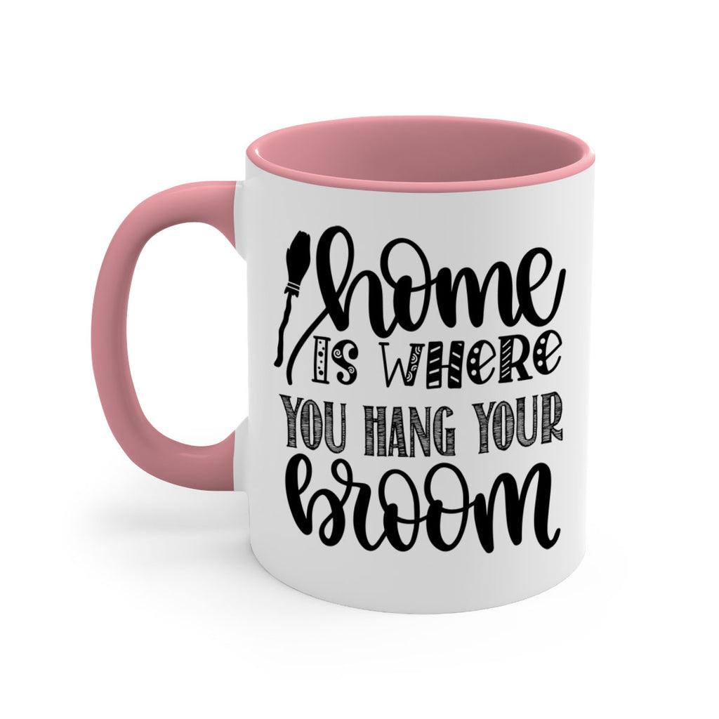 Home Is Where You Hang Your Broom 315#- fall-Mug / Coffee Cup