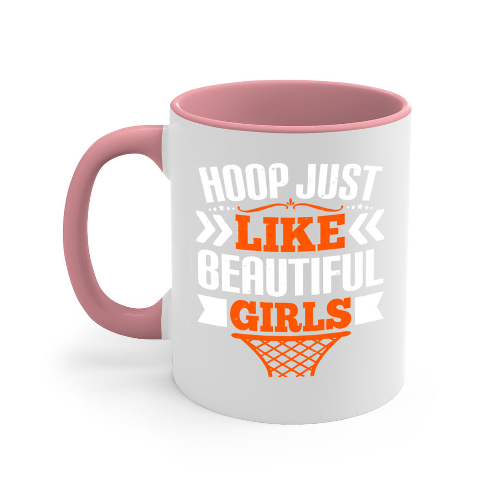 Hoop just like beautiful girls 2289#- basketball-Mug / Coffee Cup