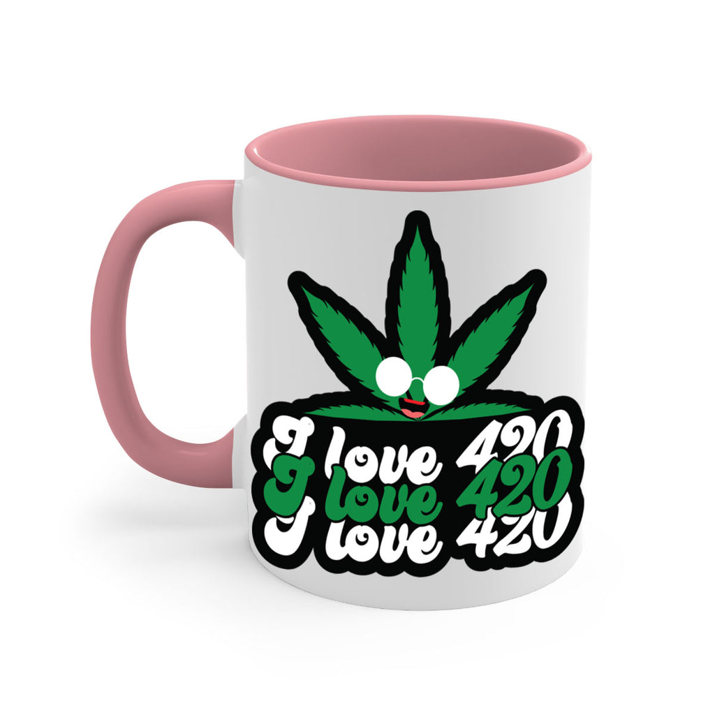 I love 420 123#- marijuana-Mug / Coffee Cup