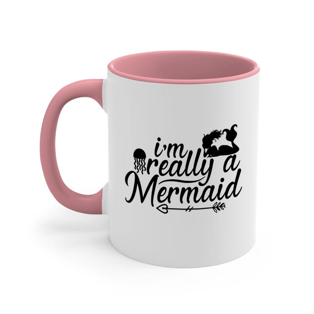 I m Really A Mermaid 213#- mermaid-Mug / Coffee Cup