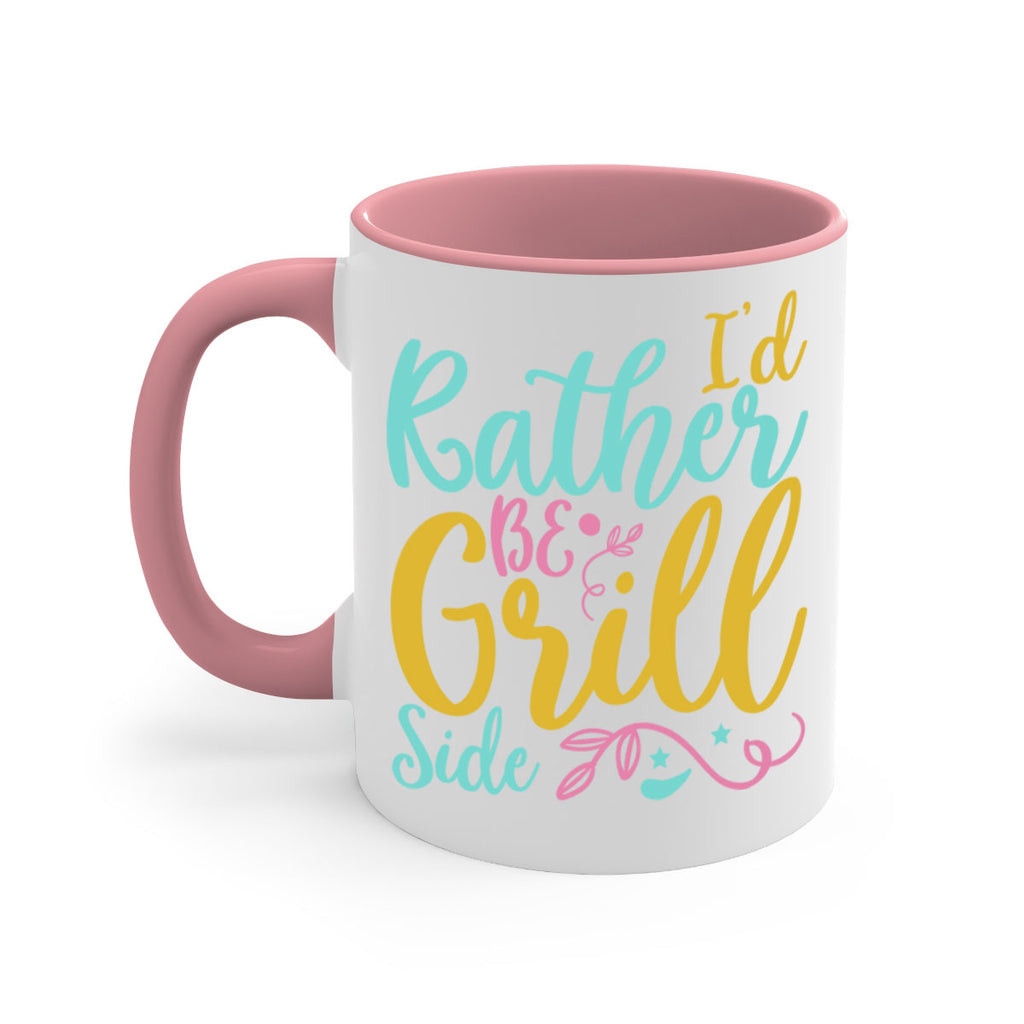 ID RATHER BE GRILL SIDE Style 62#- Summer-Mug / Coffee Cup