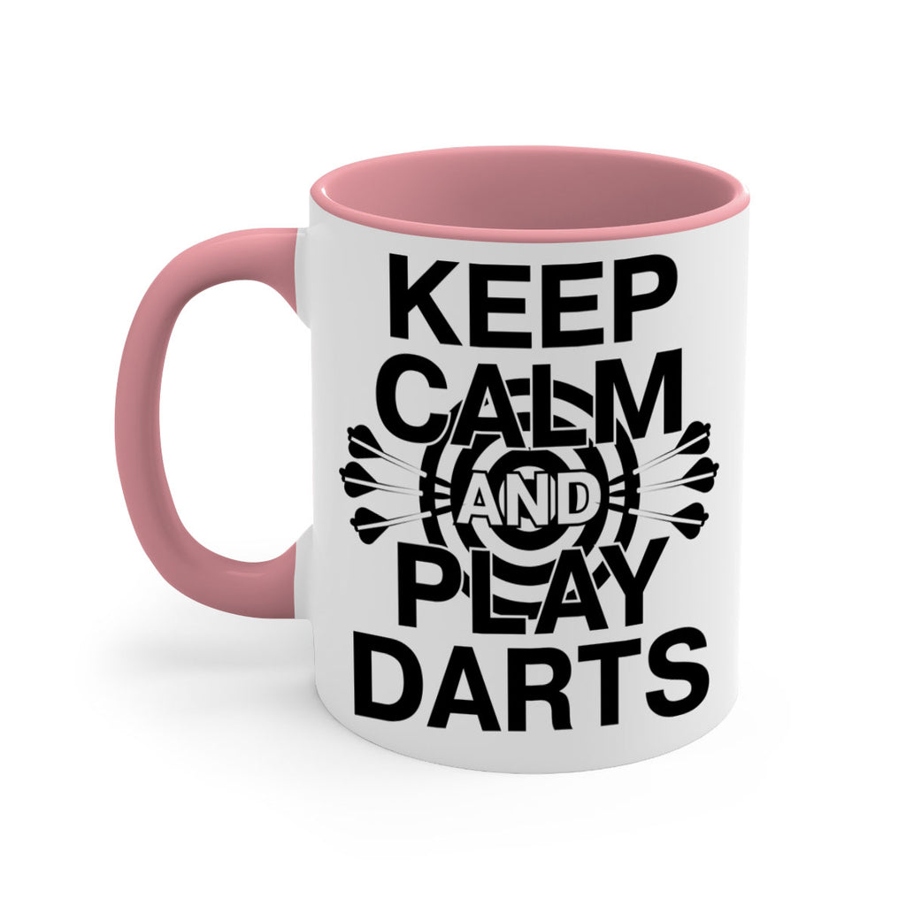 Keep calm And play Darts 961#- darts-Mug / Coffee Cup