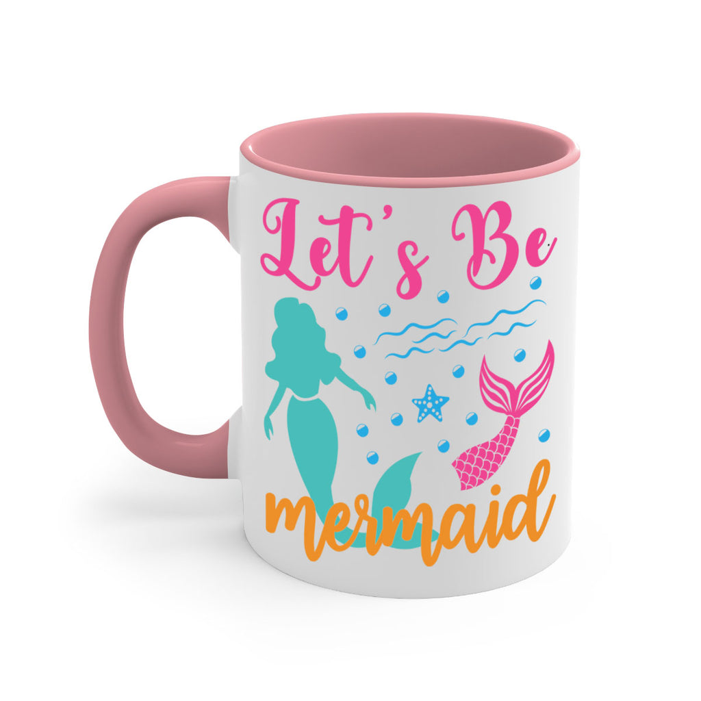 Lets Be Mermaids Design 301#- mermaid-Mug / Coffee Cup