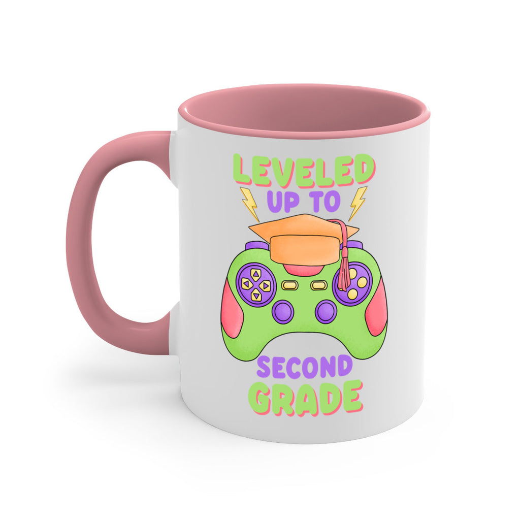 Leveled up to 2nd Grade 15#- second grade-Mug / Coffee Cup