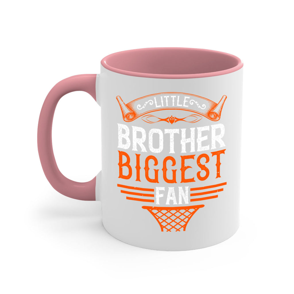 Little brother biggest fan 873#- basketball-Mug / Coffee Cup