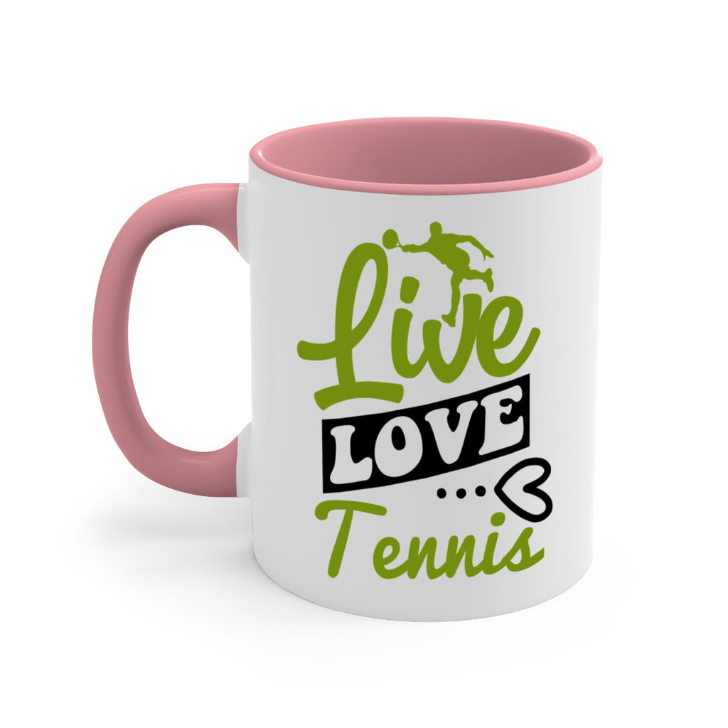 Live Love Tennis 829#- tennis-Mug / Coffee Cup