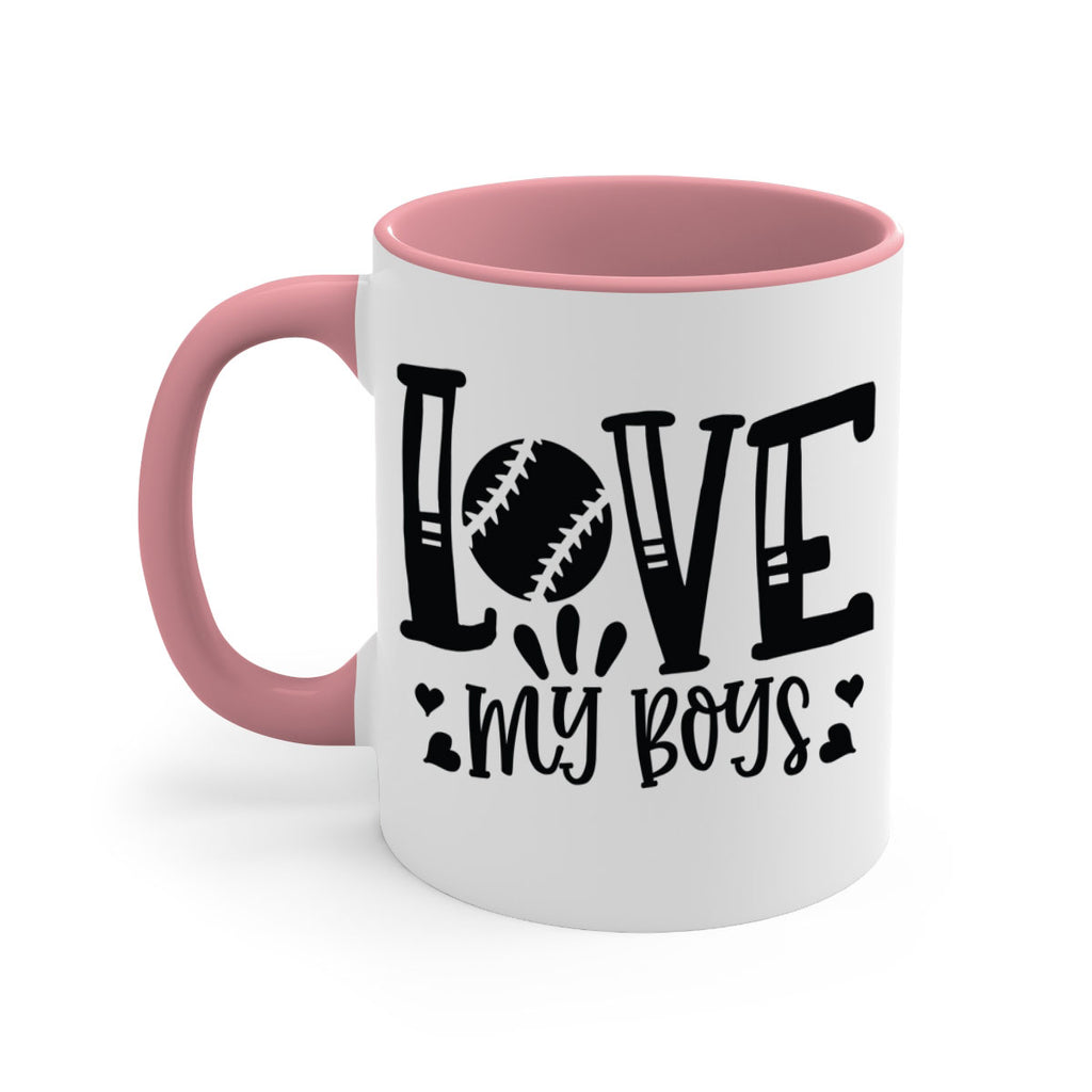 Love My Boys 2053#- baseball-Mug / Coffee Cup