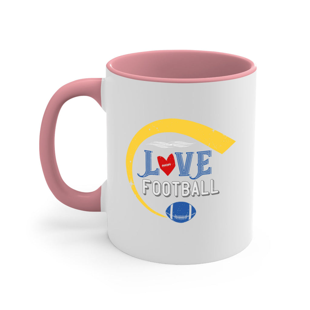 Love football 733#- football-Mug / Coffee Cup