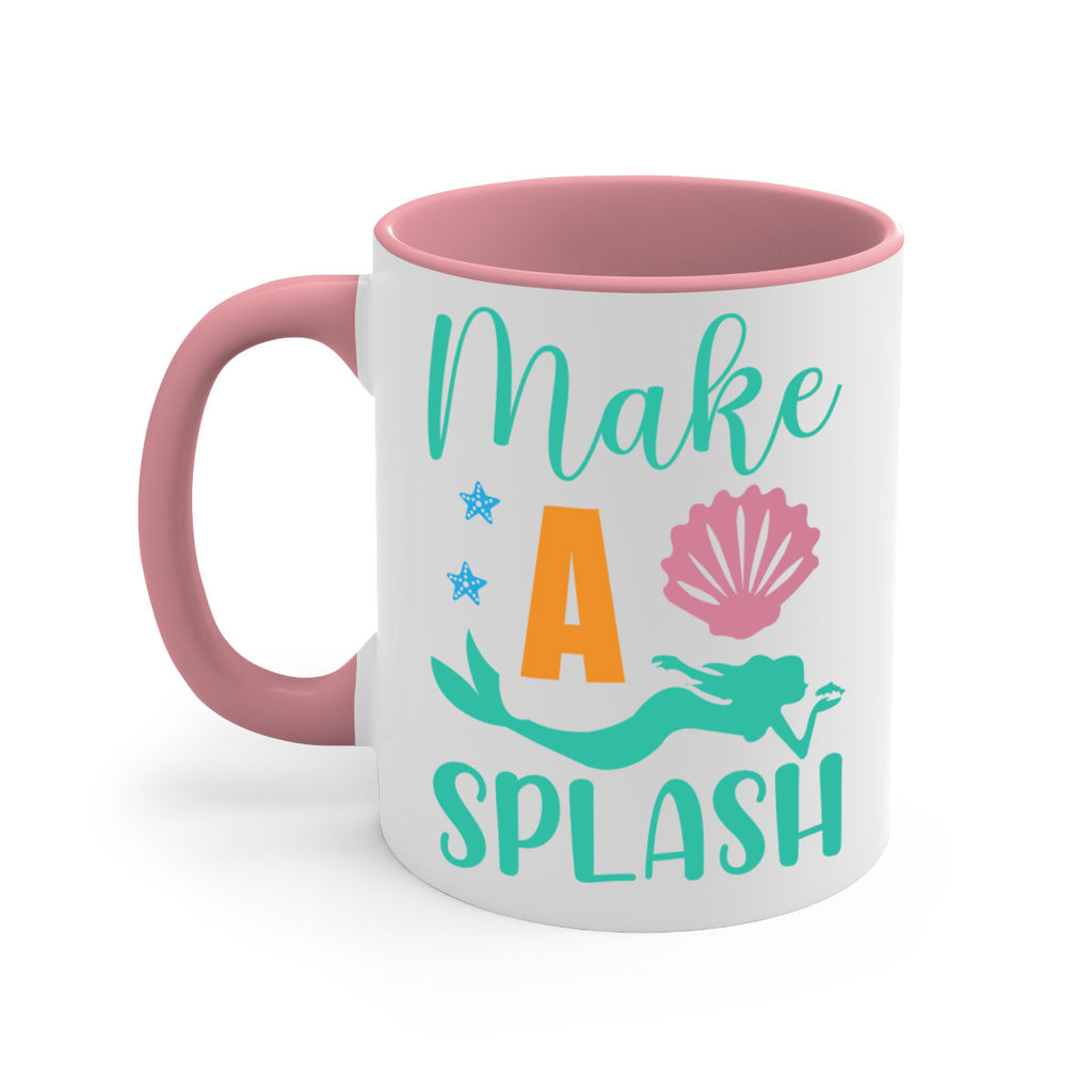 Make a Splash Design 314#- mermaid-Mug / Coffee Cup