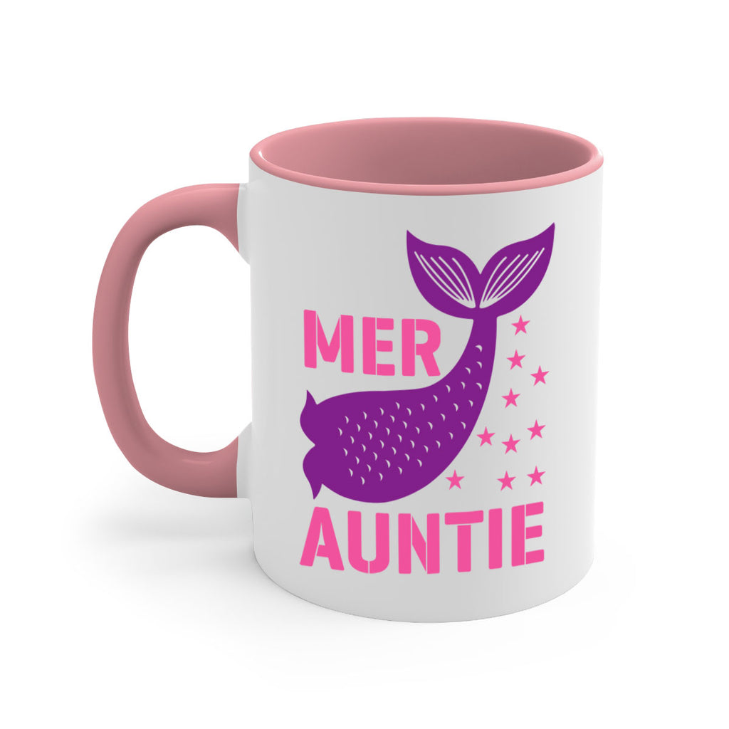Mer Auntie 320#- mermaid-Mug / Coffee Cup