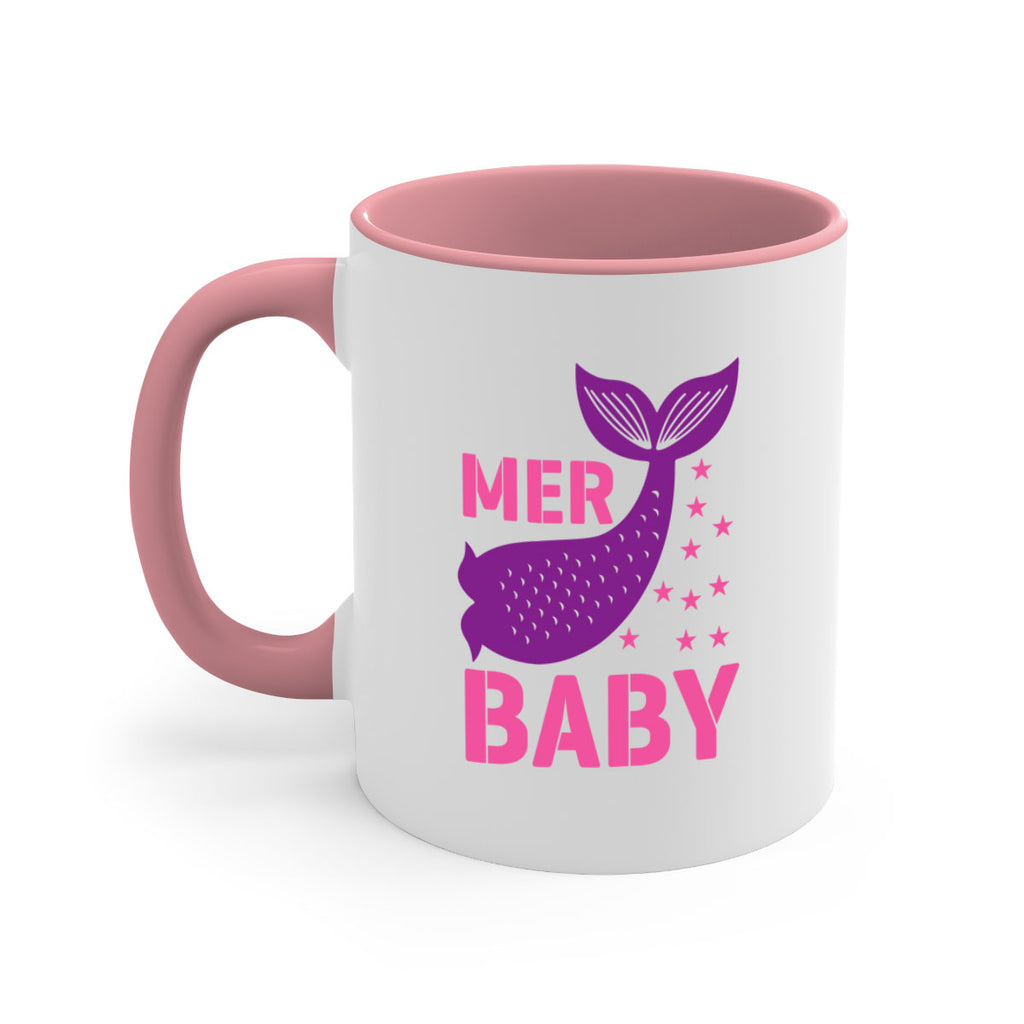 Mer Baby 321#- mermaid-Mug / Coffee Cup