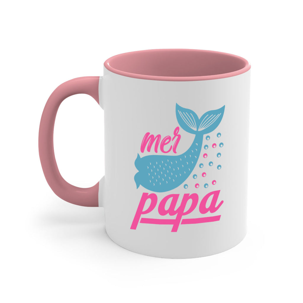 Mer Papa 344#- mermaid-Mug / Coffee Cup