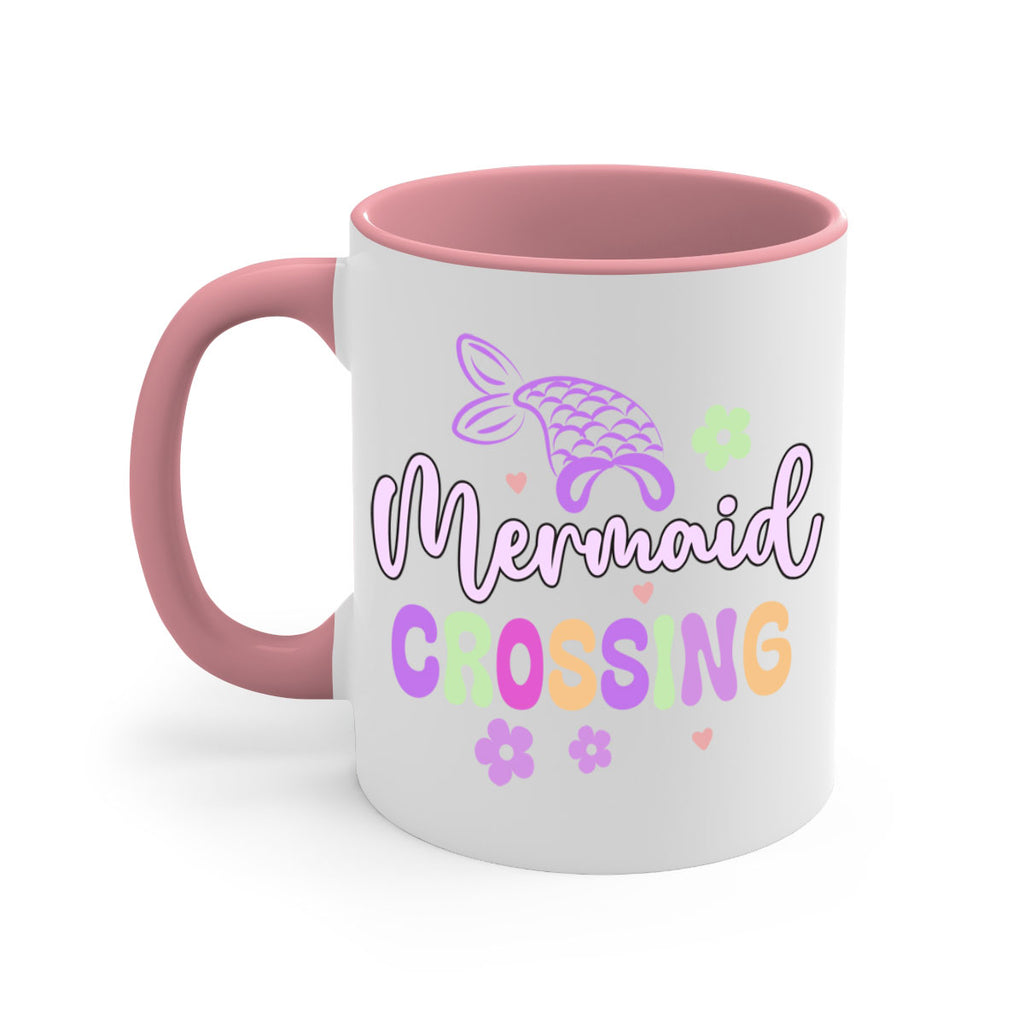 Mermaid Crossing 401#- mermaid-Mug / Coffee Cup